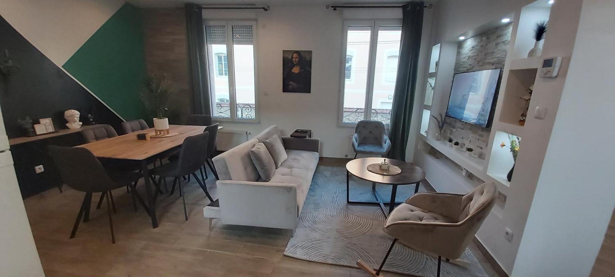 Les Suite Appartement A Chalon Sur Saone Kamer foto